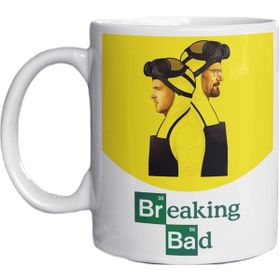 Eylül Design Breaking Bad Temalı Renkli Özel Tasarım Baskılı Baskılı Kupa Bardak