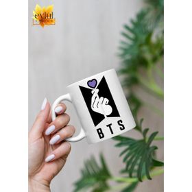 Eylül Design Bts Özel Tasarım K-Pop Baskılı Özel Tasarım Baskılı Kupa Bardak