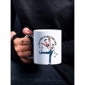 Eylül Design Dans Etmek Lazım Serisi Özel Tasarım Baskılı Kupa Bardak