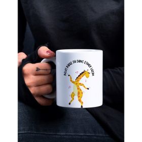 Eylül Design Dans Etmek Lazım Serisi Özel Tasarım Baskılı Kupa Bardak