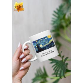 Eylül Design Vincent Van Gogh Eserler Özel Tasarım Baskılı Kupa Bardak