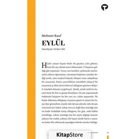 EYLÜL - MEHMED RAUF (ISBN:9799753628975)