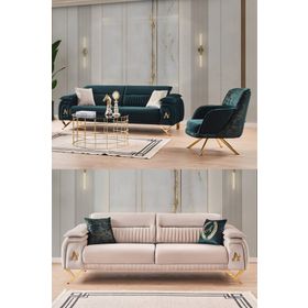 Eymense Armoni 3+3+1 Koltuk Takımı
