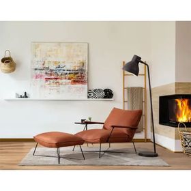 Eymense Dorchy Kiremit Ayak Uzatmalı Yataklı Berjer