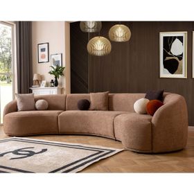 Eymense Elips Kahve 3+2+1 Koltuk Takımı