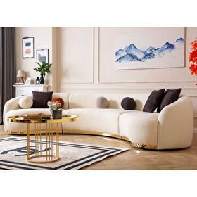 Eymense Elips Krem 3+2+1 Koltuk Takımı