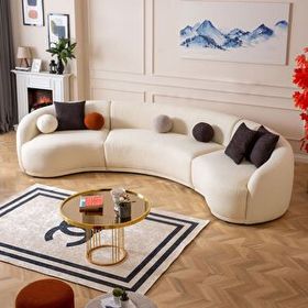 Eymense Elips Krem 3+2+1 Koltuk Takımı