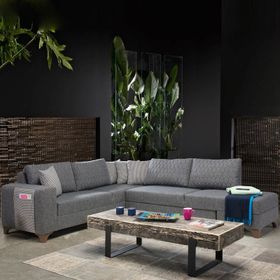 Eymense Loft Gri Köşe Koltuk Takımı