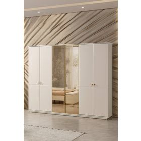 Eymense Masal Modern 6 Kapaklı Gardırop Dolap