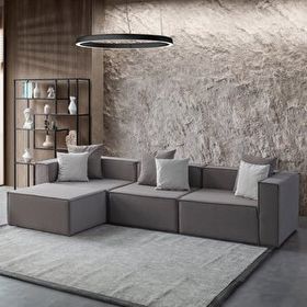 Eymense Miller Kırlentli Modüler Relax Köşe Koltuk Takımı