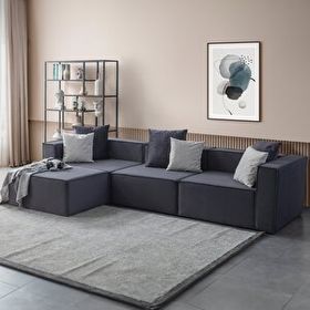 Eymense Miller Kırlentli Modüler Relax Köşe Koltuk Takımı