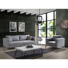 Eymense Prada Açık Gri 3+1 Koltuk Takımı
