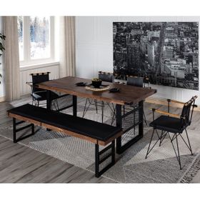 Eymense Star Ladin Ahşap Yemek Masası Takımı