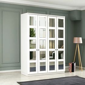 Eymense Stockholm Plus Beyaz 160'lık Gardrop
