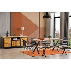 Eymense Wooden Yemek Odası Takımı