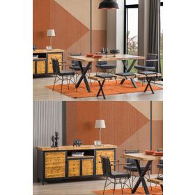 Eymense Wooden Yemek Odası Takımı