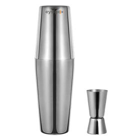 Eysigo Boston Çelik 550/750 ml 2 Parça Kokteyl Shaker Seti
