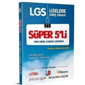 Eyted Yayınları 8. Sınıf LGS Süper Karma 6 Deneme Seti
