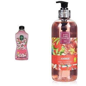 Eyüp Sabri Tuncer 1.5 lt Japon Kiraz Çiçeği + 500 ml Amber Doğal Zeytinyağlı Sıvı Sabun