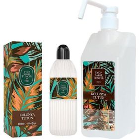 Eyüp Sabri Tuncer 1 lt Sprey Başlıklı Tütün + 400 ml Tütün Kolonyası
