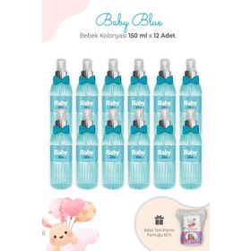 Eyüp Sabri Tuncer 12x150 ml Pet Baby Blue Bebek Kolonyası