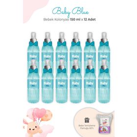 Eyüp Sabri Tuncer 12x150 ml Pet Baby Blue Bebek Kolonyası