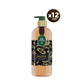 Eyüp Sabri Tuncer 12x500 ml Indian Oud Doğal Zeytinyağlı Sıvı Sabun