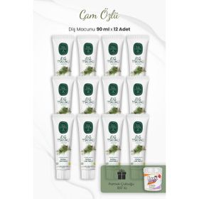 Eyüp Sabri Tuncer 12x90 ml Doğal Çam Özlü Diş Macunu + Kulak Çubuğu