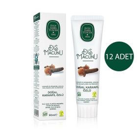 Eyüp Sabri Tuncer 12x90 ml Doğal Karanfil Özlü Diş Macunu
