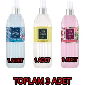 Eyüp Sabri Tuncer 150 ml Pet Şişe Okyanus +150 ml Japon Kiraz Çiçeği+150 ml Limon Kolonyası