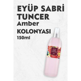 Eyüp Sabri Tuncer 150 ml Silindir Pet Şişe Sprey Amber Kolonyası