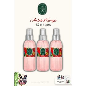 Eyüp Sabri Tuncer 150 ml x 3 Amber Kolonyası