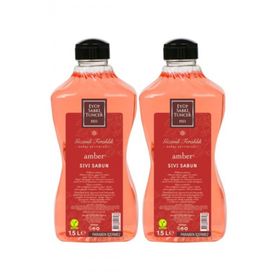 Eyüp Sabri Tuncer 1500 ml X 2 Amber Doğal Zeytinyağlı Sıvı Sabun