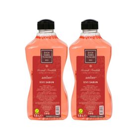 Eyüp Sabri Tuncer 1500 ml X 2 Amber Doğal Zeytinyağlı Sıvı Sabun