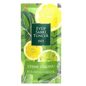 Eyüp Sabri Tuncer 150'li Küçük Boy Çeşme Limonu Kolonyalı Mendil