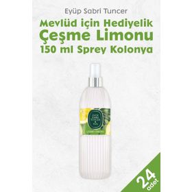 Eyüp Sabri Tuncer 24x150 ml Çeşme Limonu Kolonyası