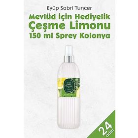 Eyüp Sabri Tuncer 24x150 ml Çeşme Limonu Kolonyası