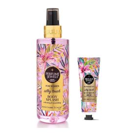 Eyüp Sabri Tuncer 250 ml Silky Touch Body Splash Vücut Spreyi ve 50 ml El ve Vücut Kremi