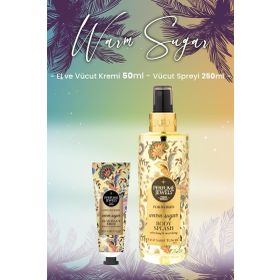 Eyüp Sabri Tuncer 250 ml Warm Sugar Vücut Spreyi ve 50 ml Krem