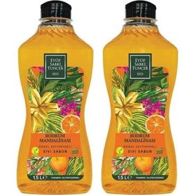 Eyüp Sabri Tuncer 2x1.5 lt Bodrum Mandalinası Doğal Zeytinyağlı Sıvı Sabun
