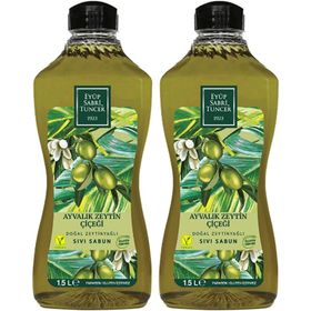 Eyüp Sabri Tuncer 2x1,5 lt Ayvalık Zeytin Çiçeği Sıvı Sabun