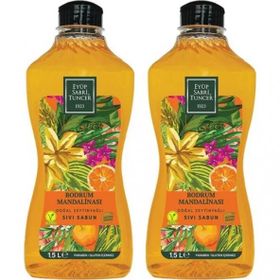 Eyüp Sabri Tuncer 2x1,5 lt Bodrum Mandalinası Sıvı Sabun