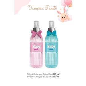Eyüp Sabri Tuncer 2x150 ml Pink Blue Bebek Kolonyası Seti