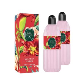 Eyüp Sabri Tuncer 2x400 ml Pet Şişe Amber Kolonyası