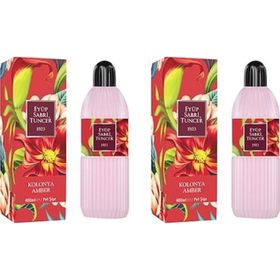 Eyüp Sabri Tuncer 2x400 ml Pet Şişe Amber Kolonyası