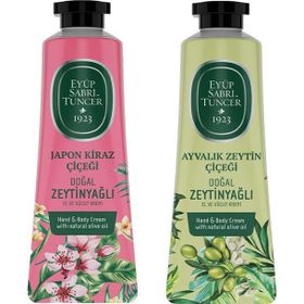 Eyüp Sabri Tuncer 2x50 ml Japon Kiraz Çiçeği + Ayvalık Zeytin Çiçeği El Vücut Kremi