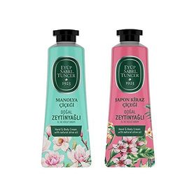 Eyüp Sabri Tuncer 2x50 ml Manolya Çiçeği + Japon Kiraz Çiçeği El Vücut Kremi
