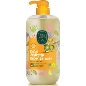 Eyüp Sabri Tuncer 2x600 ml Doğal Zeytinyağlı Vegan Bebek Saç ve Vücut Şampuanı
