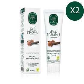 Eyüp Sabri Tuncer 2x90 ml Doğal Karanfil Özlü Diş Macunu