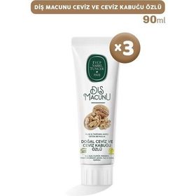 Eyüp Sabri Tuncer 3 Adet Ceviz ve Ceviz Kabuğu Özlü 90 ml Diş Macunu
